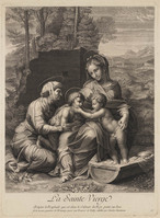TvB G 6054
          <br/>
          De maagd met het kind, Johannes en Elisabeth
          <br/>
          <em>Poilly, François I de (1622-1693)</em>